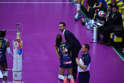 TREVISO 24 11 2019  LEGAVOLLEY CAMPIONATO 2019-2020 PROSECCO DOC IMOCO - SAVINO DEL BENE SCANDICII