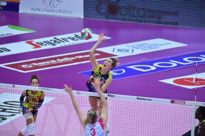 TREVISO 24 11 2019  LEGAVOLLEY CAMPIONATO 2019-2020 PROSECCO DOC IMOCO - SAVINO DEL BENE SCANDICII