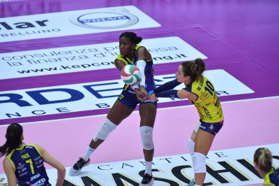 TREVISO 24 11 2019  LEGAVOLLEY CAMPIONATO 2019-2020 PROSECCO DOC IMOCO - SAVINO DEL BENE SCANDICII