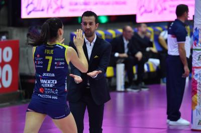 TREVISO 24 11 2019  LEGAVOLLEY CAMPIONATO 2019-2020 PROSECCO DOC IMOCO - SAVINO DEL BENE SCANDICII