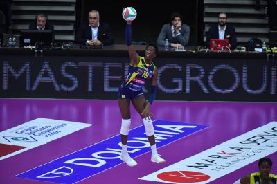 TREVISO 24 11 2019  LEGAVOLLEY CAMPIONATO 2019-2020 PROSECCO DOC IMOCO - SAVINO DEL BENE SCANDICII