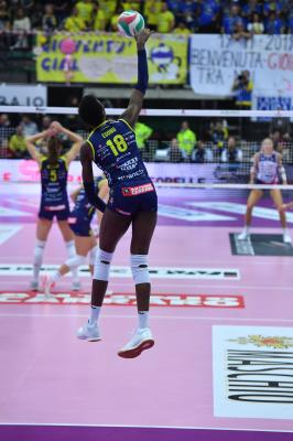 TREVISO 24 11 2019  LEGAVOLLEY CAMPIONATO 2019-2020 PROSECCO DOC IMOCO - SAVINO DEL BENE SCANDICII