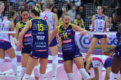 TREVISO 24 11 2019  LEGAVOLLEY CAMPIONATO 2019-2020 PROSECCO DOC IMOCO - SAVINO DEL BENE SCANDICII
