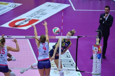 TREVISO 24 11 2019  LEGAVOLLEY CAMPIONATO 2019-2020 PROSECCO DOC IMOCO - SAVINO DEL BENE SCANDICII
