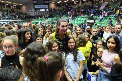 TREVISO 24 11 2019  LEGAVOLLEY CAMPIONATO 2019-2020 PROSECCO DOC IMOCO - SAVINO DEL BENE SCANDICII