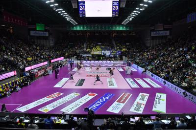 TREVISO 24 11 2019  LEGAVOLLEY CAMPIONATO 2019-2020 PROSECCO DOC IMOCO - SAVINO DEL BENE SCANDICII