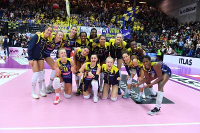 TREVISO 24 11 2019  LEGAVOLLEY CAMPIONATO 2019-2020 PROSECCO DOC IMOCO - SAVINO DEL BENE SCANDICII