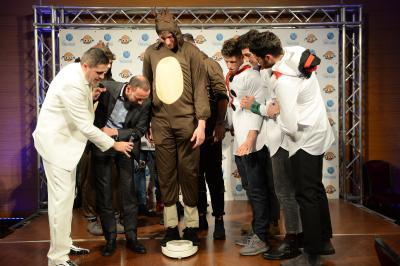 TREVISO  10 12 2019 LBA CAMPIONATO 2019-2020 NUTRIBULLET TREVISO BASKET - CENA DI NATALE