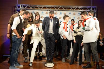 TREVISO  10 12 2019 LBA CAMPIONATO 2019-2020 NUTRIBULLET TREVISO BASKET - CENA DI NATALE
