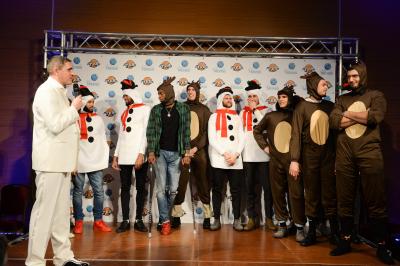 TREVISO  10 12 2019 LBA CAMPIONATO 2019-2020 NUTRIBULLET TREVISO BASKET - CENA DI NATALE