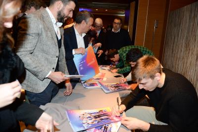 TREVISO  10 12 2019 LBA CAMPIONATO 2019-2020 NUTRIBULLET TREVISO BASKET - CENA DI NATALE