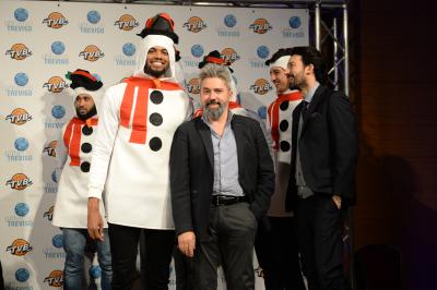 TREVISO  10 12 2019 LBA CAMPIONATO 2019-2020 NUTRIBULLET TREVISO BASKET - CENA DI NATALE