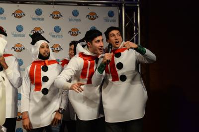 TREVISO  10 12 2019 LBA CAMPIONATO 2019-2020 NUTRIBULLET TREVISO BASKET - CENA DI NATALE