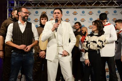 TREVISO  10 12 2019 LBA CAMPIONATO 2019-2020 NUTRIBULLET TREVISO BASKET - CENA DI NATALE