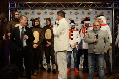 TREVISO  10 12 2019 LBA CAMPIONATO 2019-2020 NUTRIBULLET TREVISO BASKET - CENA DI NATALE