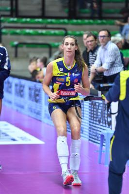 TREVISO 15 12 2019  LEGAVOLLEY CAMPIONATO 2019-2020 PROSECCO DOC IMOCO - REALE MUTUA FENERA CHIERI - FESTA COPPA DEL MONDO