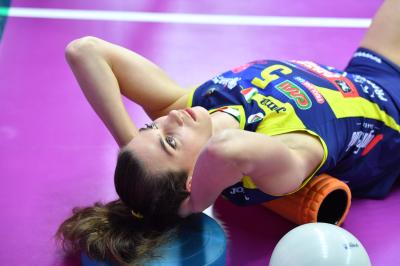 TREVISO 15 12 2019  LEGAVOLLEY CAMPIONATO 2019-2020 PROSECCO DOC IMOCO - REALE MUTUA FENERA CHIERI - FESTA COPPA DEL MONDO