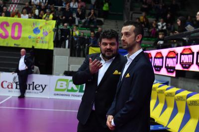 TREVISO 15 12 2019  LEGAVOLLEY CAMPIONATO 2019-2020 PROSECCO DOC IMOCO - REALE MUTUA FENERA CHIERI - FESTA COPPA DEL MONDO