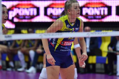 TREVISO 15 12 2019  LEGAVOLLEY CAMPIONATO 2019-2020 PROSECCO DOC IMOCO - REALE MUTUA FENERA CHIERI - FESTA COPPA DEL MONDO