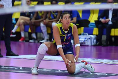 TREVISO 15 12 2019  LEGAVOLLEY CAMPIONATO 2019-2020 PROSECCO DOC IMOCO - REALE MUTUA FENERA CHIERI - FESTA COPPA DEL MONDO