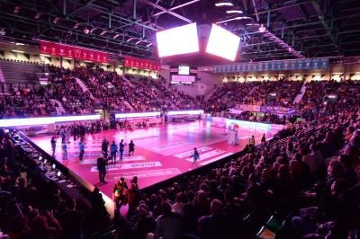 TREVISO 15 12 2019  LEGAVOLLEY CAMPIONATO 2019-2020 PROSECCO DOC IMOCO - REALE MUTUA FENERA CHIERI - FESTA COPPA DEL MONDO