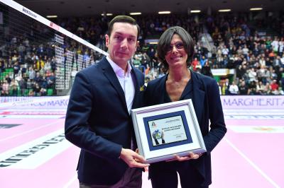 TREVISO 15 12 2019  LEGAVOLLEY CAMPIONATO 2019-2020 PROSECCO DOC IMOCO - REALE MUTUA FENERA CHIERI - FESTA COPPA DEL MONDO