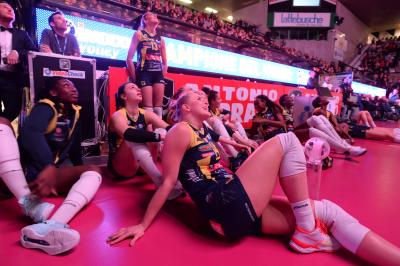TREVISO 15 12 2019  LEGAVOLLEY CAMPIONATO 2019-2020 PROSECCO DOC IMOCO - REALE MUTUA FENERA CHIERI - FESTA COPPA DEL MONDO