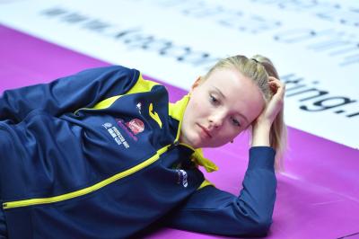 TREVISO 15 12 2019  LEGAVOLLEY CAMPIONATO 2019-2020 PROSECCO DOC IMOCO - REALE MUTUA FENERA CHIERI - FESTA COPPA DEL MONDO