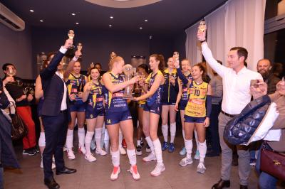TREVISO 15 12 2019  LEGAVOLLEY CAMPIONATO 2019-2020 PROSECCO DOC IMOCO - REALE MUTUA FENERA CHIERI - FESTA COPPA DEL MONDO
