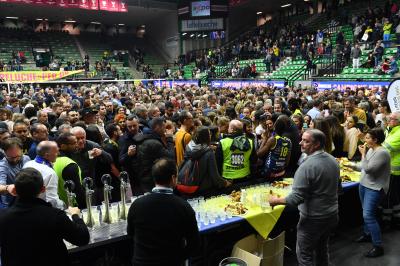 TREVISO 15 12 2019  LEGAVOLLEY CAMPIONATO 2019-2020 PROSECCO DOC IMOCO - REALE MUTUA FENERA CHIERI - FESTA COPPA DEL MONDO