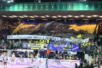 TREVISO 15 12 2019  LEGAVOLLEY CAMPIONATO 2019-2020 PROSECCO DOC IMOCO - REALE MUTUA FENERA CHIERI - FESTA COPPA DEL MONDO