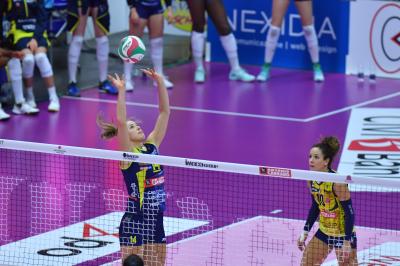 TREVISO 15 12 2019  LEGAVOLLEY CAMPIONATO 2019-2020 PROSECCO DOC IMOCO - REALE MUTUA FENERA CHIERI - FESTA COPPA DEL MONDO