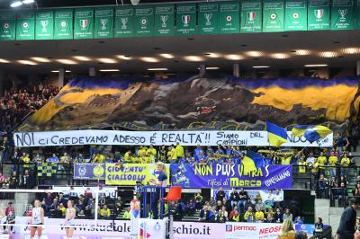 TREVISO 15 12 2019  LEGAVOLLEY CAMPIONATO 2019-2020 PROSECCO DOC IMOCO - REALE MUTUA FENERA CHIERI - FESTA COPPA DEL MONDO