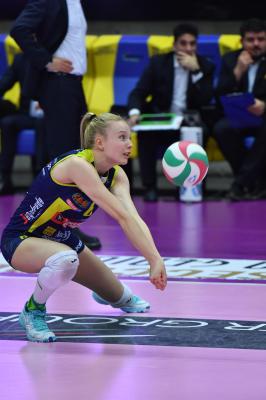 TREVISO 15 12 2019  LEGAVOLLEY CAMPIONATO 2019-2020 PROSECCO DOC IMOCO - REALE MUTUA FENERA CHIERI - FESTA COPPA DEL MONDO