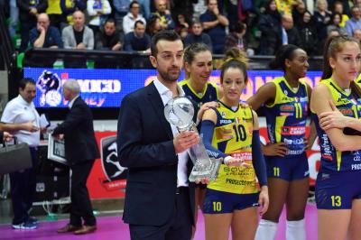 TREVISO 15 12 2019  LEGAVOLLEY CAMPIONATO 2019-2020 PROSECCO DOC IMOCO - REALE MUTUA FENERA CHIERI - FESTA COPPA DEL MONDO