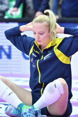 TREVISO 15 12 2019  LEGAVOLLEY CAMPIONATO 2019-2020 PROSECCO DOC IMOCO - REALE MUTUA FENERA CHIERI - FESTA COPPA DEL MONDO