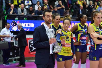 TREVISO 15 12 2019  LEGAVOLLEY CAMPIONATO 2019-2020 PROSECCO DOC IMOCO - REALE MUTUA FENERA CHIERI - FESTA COPPA DEL MONDO