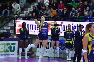 TREVISO 15 12 2019  LEGAVOLLEY CAMPIONATO 2019-2020 PROSECCO DOC IMOCO - REALE MUTUA FENERA CHIERI - FESTA COPPA DEL MONDO