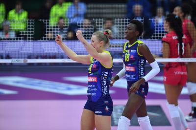 TREVISO 26 12 2019  LEGAVOLLEY CAMPIONATO 2019-2020 PROSECCO DOC IMOCO - UNET E WORK BUSTO ARSIZIO
