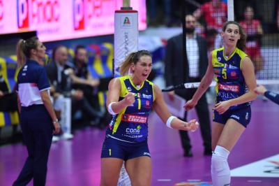 TREVISO 26 12 2019  LEGAVOLLEY CAMPIONATO 2019-2020 PROSECCO DOC IMOCO - UNET E WORK BUSTO ARSIZIO