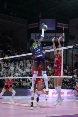 TREVISO 26 12 2019  LEGAVOLLEY CAMPIONATO 2019-2020 PROSECCO DOC IMOCO - UNET E WORK BUSTO ARSIZIO