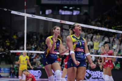 TREVISO 26 12 2019  LEGAVOLLEY CAMPIONATO 2019-2020 PROSECCO DOC IMOCO - UNET E WORK BUSTO ARSIZIO