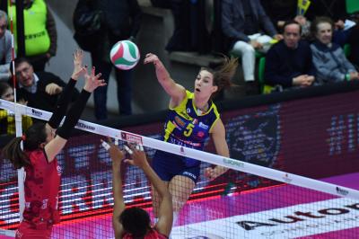 TREVISO 26 12 2019  LEGAVOLLEY CAMPIONATO 2019-2020 PROSECCO DOC IMOCO - UNET E WORK BUSTO ARSIZIO