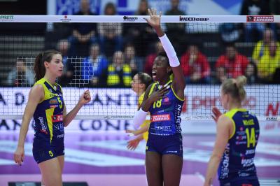 TREVISO 26 12 2019  LEGAVOLLEY CAMPIONATO 2019-2020 PROSECCO DOC IMOCO - UNET E WORK BUSTO ARSIZIO