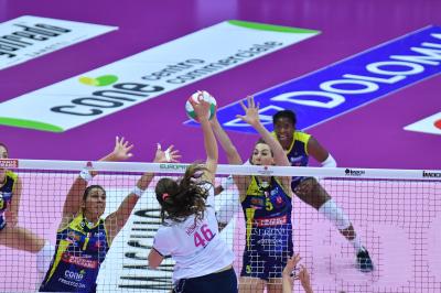 TREVISO 19 01 2020 LEGAVOLLEY CAMPIONATO 2019-2020 PROSECCO DOC IMOCO - LARDINI FILOTTRANO