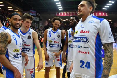 TREVISO  02 02 2020 LBA CAMPIONATO 2019-2020 NUTRIBULLET TREVISO BASKET - FORTITUDO BOLOGNA