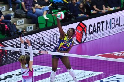 TREVISO 09 02 2020 LEGAVOLLEY CAMPIONATO 2019-2020 PROSECCO DOC IMOCO - GOLDEN TULIP VOLALTO CASERTA