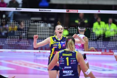 TREVISO 09 02 2020 LEGAVOLLEY CAMPIONATO 2019-2020 PROSECCO DOC IMOCO - GOLDEN TULIP VOLALTO CASERTA