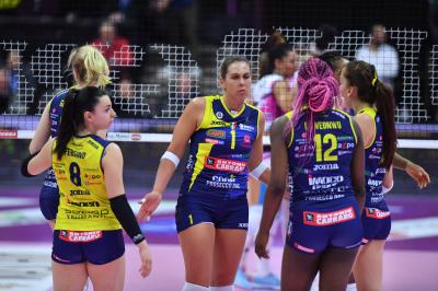 TREVISO 09 02 2020 LEGAVOLLEY CAMPIONATO 2019-2020 PROSECCO DOC IMOCO - GOLDEN TULIP VOLALTO CASERTA