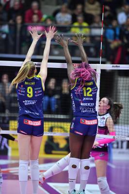 TREVISO 09 02 2020 LEGAVOLLEY CAMPIONATO 2019-2020 PROSECCO DOC IMOCO - GOLDEN TULIP VOLALTO CASERTA